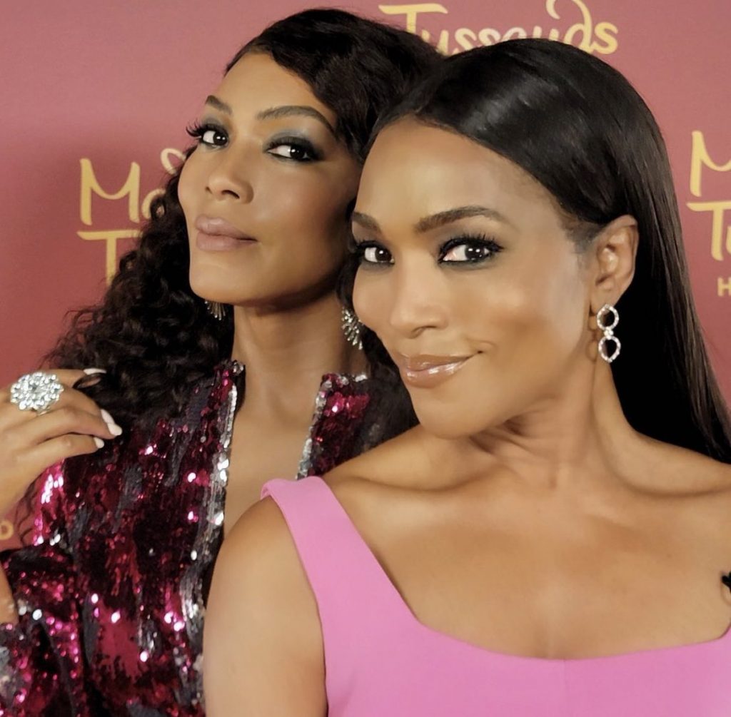 Angela Bassett's wax figure