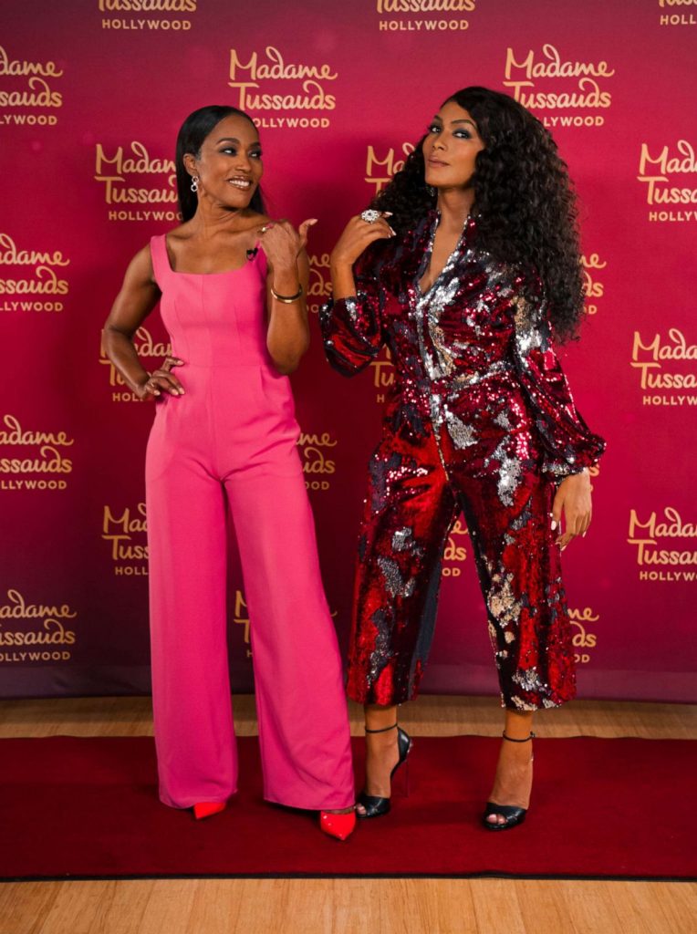 Angela Bassett's wax figure