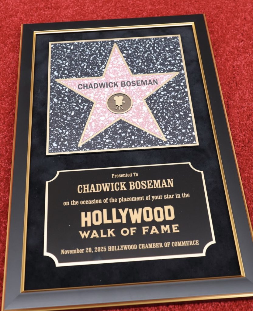 Chadwick Boseman star